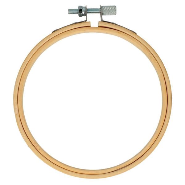 3 broderieringar i trä 10 cm
