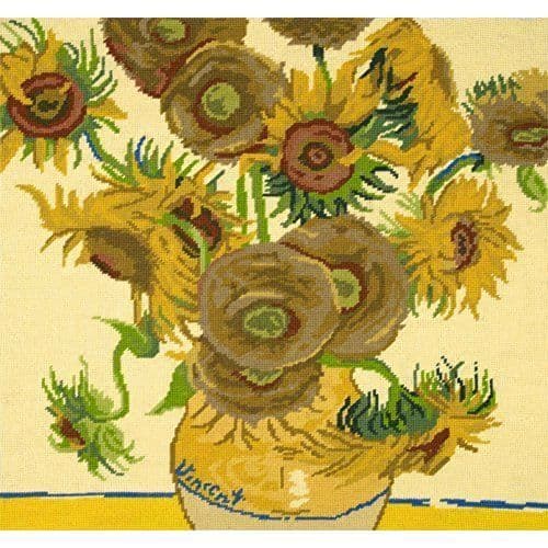 DMC National Gallery Broderi Kit av solrosor Van Gogh,. - C098K/71