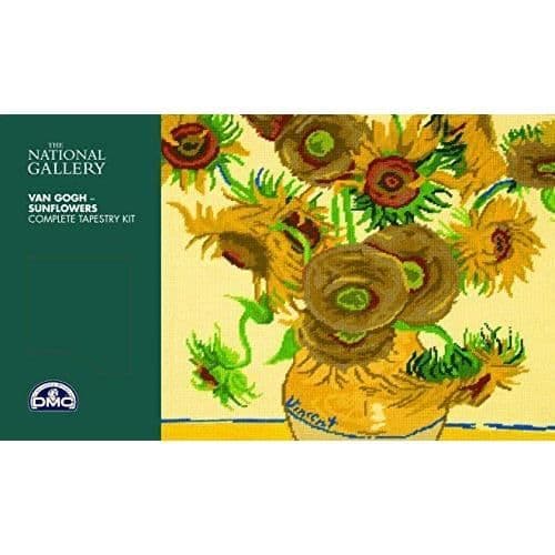 DMC National Gallery Broderi Kit av solrosor Van Gogh,. - C098K/71