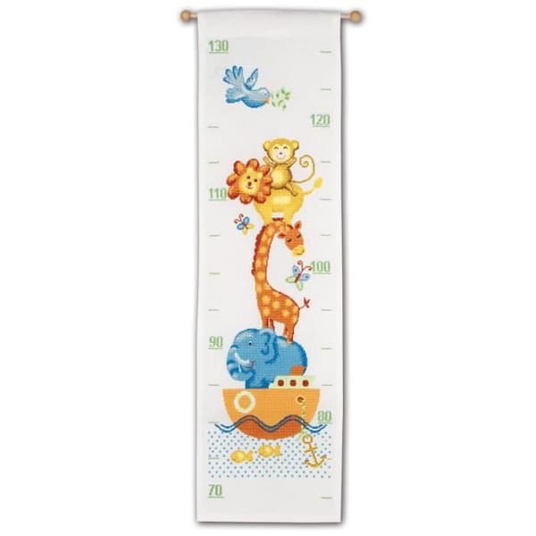 Noah's Ark Cross Stitch Brodery Chart Kit