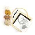 Miniatyrbild 2 av 2: Kit DIY Punch Needle - Broderie Linje Konst - Vit - Ø 25 cm