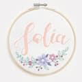 Miniatyrbild 3 av 3: Broderiramar Runda - FOLIA - LITEN - 10 cm och 15 cm - Bambuträ - FSC-certifierat