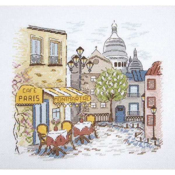 Kit Broderi Korsstygn Montmartre