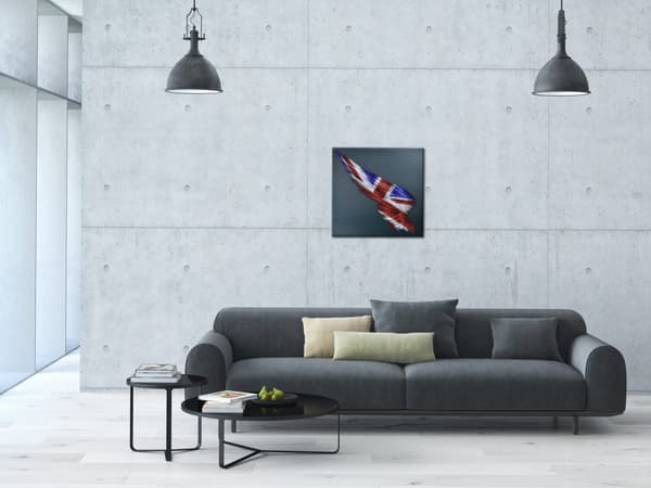 Pärlbroderi Brodera efter nummer Wing Flag UK