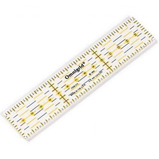 Omnigrid lapptäckslinjal 3x15cm - Prym
