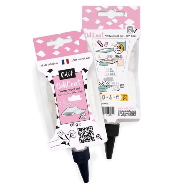 OdiPack gel belagd - Odicoat - tygklister - Lackad tyg effekt - Odif ®