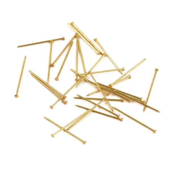 Stift - 18 mm - mässing - ca. 950 stycken. - …