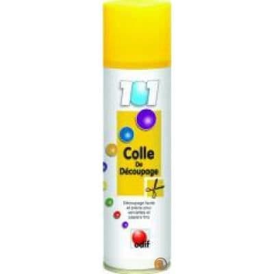 Tillfällig spraylim - ODIF - 250 ML - Flerfärgad - Underlag: Trä/Metall/Textil