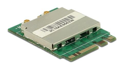 Delock Modul M.2 Key A+E Stecker > WLAN 11ac/a/b/g/n + Bluetooth 4.0