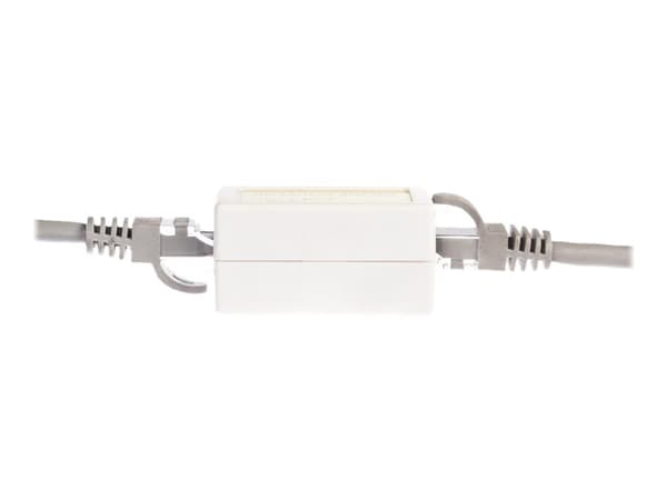 Netrack - Kopplingsdon för nätverk - RJ-45 (hona) till RJ-45 (hona) - UTP - CAT 5e - vit