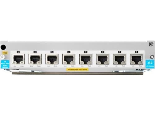 HPE - Ekspansionsmodul - 1/2.5/5/10GBase-T (PoE+) x 8 - för HPE Aruba 5406R, 5406R 16, 5406R 44, 5406R 8-port, 5406R zl2