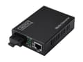 Miniatyrbild 1 av 5: DIGITUS Professional DN-82121-1 - Fibermediekonverterare - 1GbE - 10Base-T, 1000Base-LX, 100Base-TX, 1000Base-T - RJ-45 / SC enkelläge - upp till 10