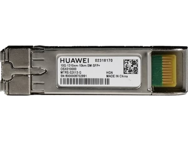 Huawei OSX010000 - SFP+-vastaanotinmoduuli - 10 GigE - LC single mode - enintään 10 km - 1310 nm