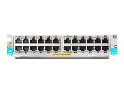 HPE - Utvidelsesmodul - Gigabit Ethernet (PoE+) x 24 - for HPE Aruba 5406R, 5406R 16, 5406R 44, 5406R 8-port, 5406R zl2, 5412R, 5412R 92, 5412R zl2
