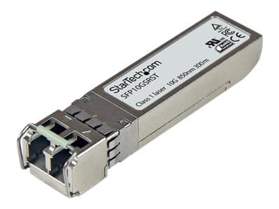 StarTech.com Cisco SFP-10G-SR Compatible SFP+ Module, 10GBASE-SR, 10GbE Multimode Fiber MMF Optic Transceiver, 10GE Gigabit Ethernet SFP+, LC 300m, 8