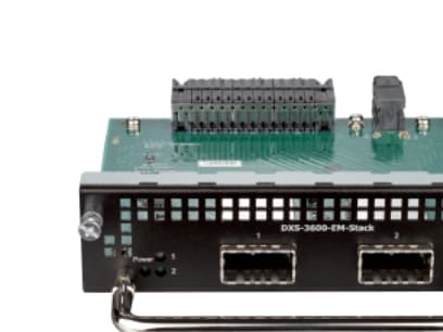 D-Link - Utvidelsesmodul - 2 porter - for D-Link Data Center 10GbE Top-of-Rack Switch DXS-3600; DXS 3600-16S