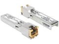 Miniatyrbild 2 av 2: Delock - SFP-sändar/mottagarmodul (mini-GBIC) - GigE - 1000Base-T - RJ-45