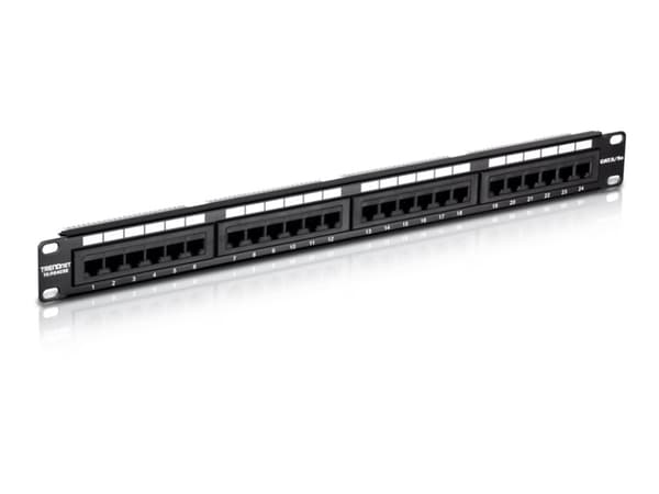 TRENDnet - Patch-panel - CAT 5e - UTP - 24 portar