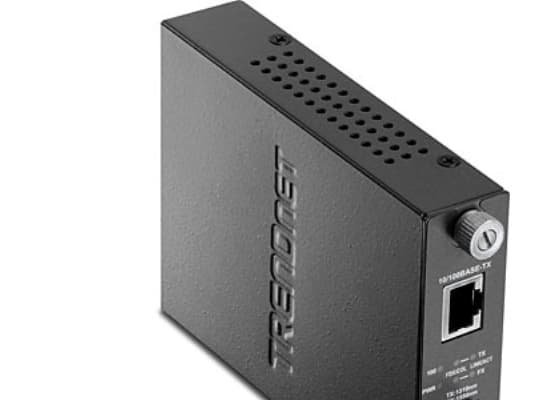 TRENDnet TFC 110S20D3I - Fibermediekonverterare - 100Mb LAN - 10Base-T, 100Base-FX, 100Base-TX - SC enkelläge / RJ-45 - upp till 20 km - 1310 (TX) /