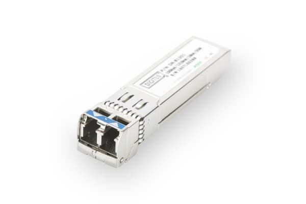 DIGITUS DN-81201 - SFP-sändar/mottagarmodul (mini-GBIC) - 10GbE - LC - upp till 10 km - 1310 nm