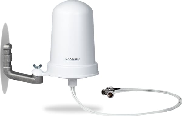 LANCOM AirLancer ON-T360ag - Antenne - 7 dBi (for 5 GHz), 5 dBi (for 2,4 GHz) - lysegrå