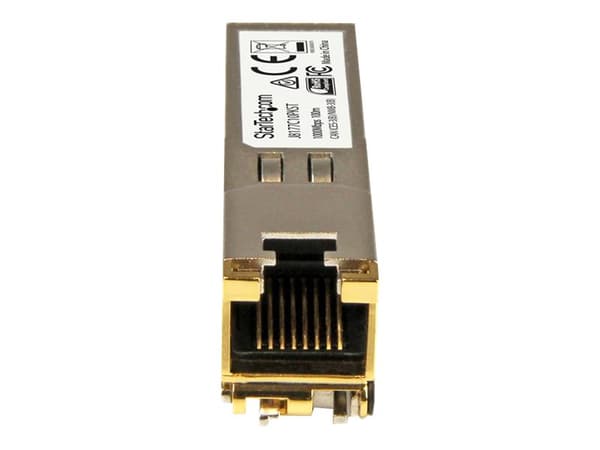 StarTech.com 10 Pack of HPE J8177C Compatible SFP Module, 1000BASE-T, SFP to RJ45 Cat6/Cat5e, 1GE Gigabit Ethernet SFP, RJ-45 (Copper) 100m, HPE 1810