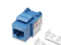 Miniatyrbilde 3 av 5: Intellinet import, Flat, Blå, RJ-45, Hunkjønn, 22/26, Cat5e