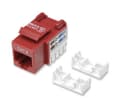 Miniatyrbild 3 av 5: Intellinet 210614, Platt, Röd, RJ-45, Honkoppling, 22/26, Cat6