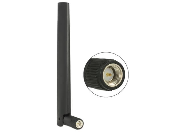 Delock - Antenne - Smart Home - 4.3 dBi - rundtstrålende - svart