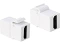 Miniatyrbild 4 av 5: LogiLink 2xHDMI, Vit, HDMI, HDMI, Guld, 14,5 mm, 29,5 mm