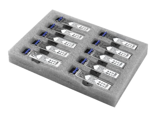 StarTech.com GLCLHSM10PST nettverkstransceivermodul Fiber optisk 1250 Mbit/s SFP 1310 nm