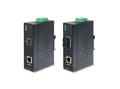 Miniatyrbilde 5 av 5: PLANET IGTP-805AT - Fibermedieomformer - 1GbE - 10Base-T, 1000Base-LX, 1000Base-SX, 100Base-TX, 1000Base-T - SFP (mini-GBIC) / RJ-45
