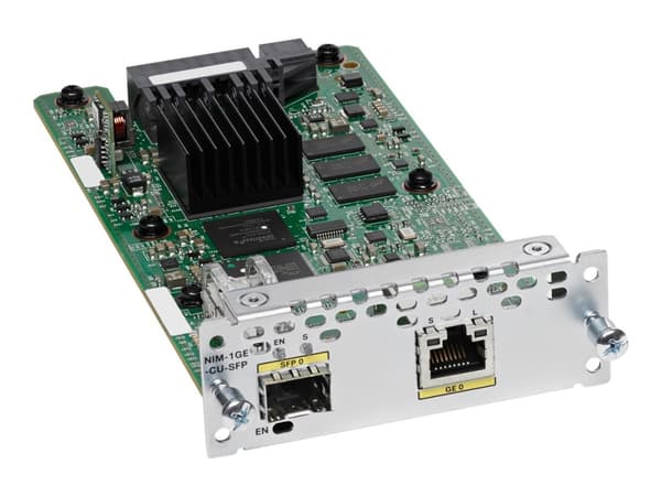 Cisco WAN Network Interface Module - Expansionsmodul - kombinations-Gigabit SFP x 1