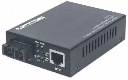 Intellinet 507332, 100 Mbit/s, 100BASE-FX, 100Base-TX, 100Base-FX, IEEE 802.3, IEEE 802.3u, Fast Ethernet, 10 100 Mbit/s