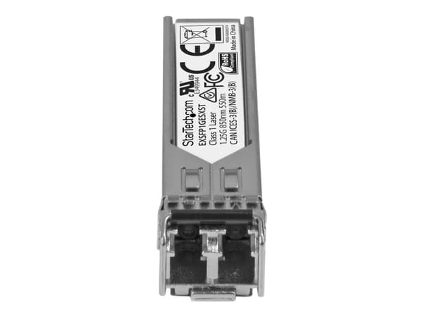 StarTech.com Juniper EX-SFP-1GE-SX Compatible SFP Module, 1000BASE-SX, 1GbE Multimode Fiber MMF Optic Transceiver, 1GE Gigabit Ethernet SFP, LC Conne