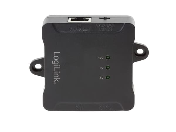 LogiLink POE005, Gigabit Ethernet, 10,100,1000 Mbit/s, 10/100/1000 BASE T(X), IEEE 802.3, IEEE 802.3ab, IEEE 802.3af, IEEE 802.3at, IEEE 802.3u, Full