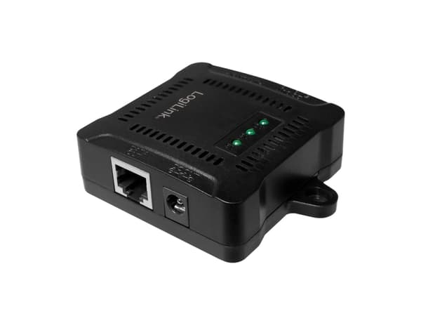 LogiLink POE005, Gigabit Ethernet, 10,100,1000 Mbit/s, 10/100/1000 BASE T(X), IEEE 802.3, IEEE 802.3ab, IEEE 802.3af, IEEE 802.3at, IEEE 802.3u, Full