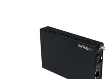 StarTech.com ET91000SFP2 nettverksmediakonverterer 1250 Mbit/s Sort