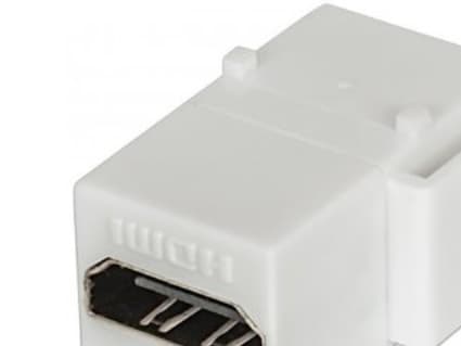 Intellinet HDMI Inline Coupler - Modulär insats (koppling) - HDMI - vit