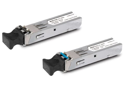 PLANET MGB-Series MGB-LB20 - SFP (mini-GBIC) transceivermodul - GigE - 1000Base-BX - LC-enkeltmodus - opp til 20 km - 1550 (TX) / 1310 (RX) nm