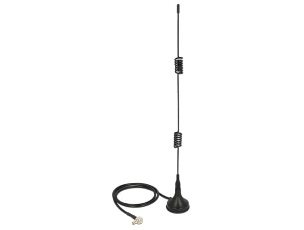 Delock LTE Antenna - Antenne - Smart Home - 3 dBi - rundtstrålende - innendørs - svart