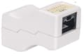 Miniatyrbild 4 av 5: Intellinet 790727, Cat6, U/UTP (UTP), Vit, Akrylnitrilbutadienstyren (ABS), EIA/TIA 568B, UL, 26 mm
