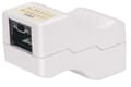 Miniatyrbild 2 av 5: Intellinet 790727, Cat6, U/UTP (UTP), Vit, Akrylnitrilbutadienstyren (ABS), EIA/TIA 568B, UL, 26 mm