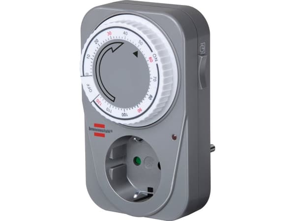 Brennenstuhl MC 120, Grå, Analog, Rotations-, IP20, 230 V, 50 hz