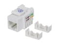 Pikkukuva 5 / 5: Intellinet 210355, Tasainen, Valkoinen, RJ-45, Naaras, 22/26, Cat5e