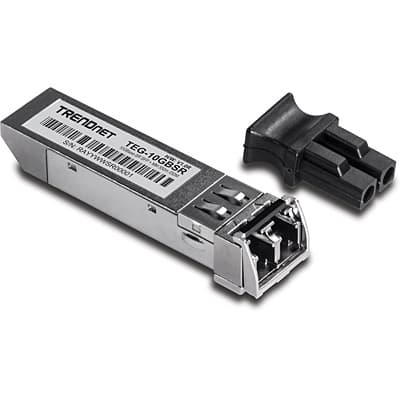 TRENDnet TEG 10GBSR - SFP+ sändar/mottagarmodul - 10GbE - 10GBase-SR - LC multiläge - upp till 550 m - 850 nm - TAA-kompatibel