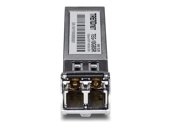 TRENDnet TEG 10GBSR - SFP+ transceivermodul - 10GbE - 10GBase-SR - LC multimodus - opp til 550 m - 850 nm - TAA-samsvar