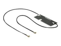 Delock WLAN Twin Antenna - Antenne - Wi-Fi - 5 dBi - svart