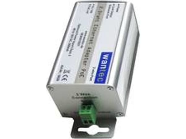 Wantec 5628, Nopea Ethernet, 10,100 Mbit/s, Valkoinen, -10 - 50 °C, 123 g