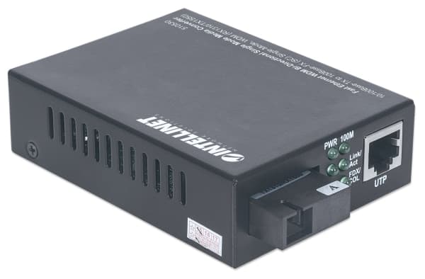 Intellinet 510530, 100 Mbit/s, 10Base-T, 100Base-TX, 100Base-FX, IEEE 802.3, IEEE 802.3u, Fast Ethernet, 10 100 Mbit/s